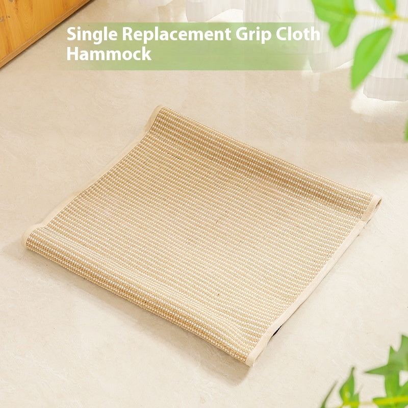 Cat Scratch Board Recliner – Multi-Functional Cat Nest & Scratch Pad with Replacement Mat