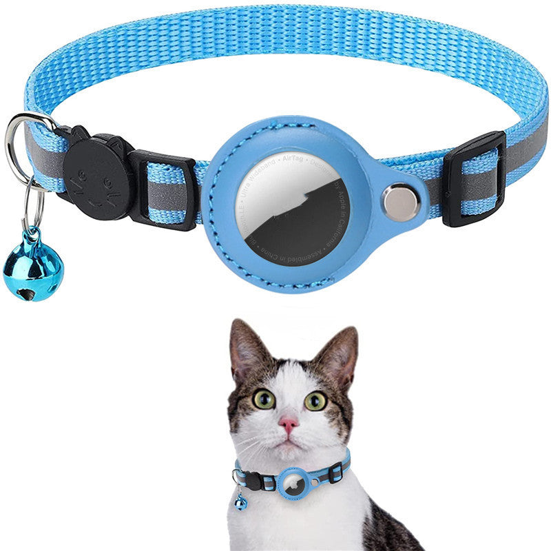 Solid Color Nylon Pet Collar – Adjustable Dog & Cat Collar (Multiple Colors)