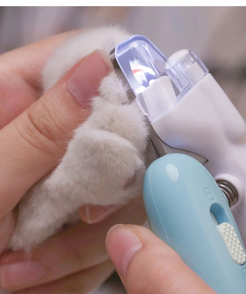 LED Pet Nail Clippers – Safe & Easy Grooming Tool for Cats and Dogs