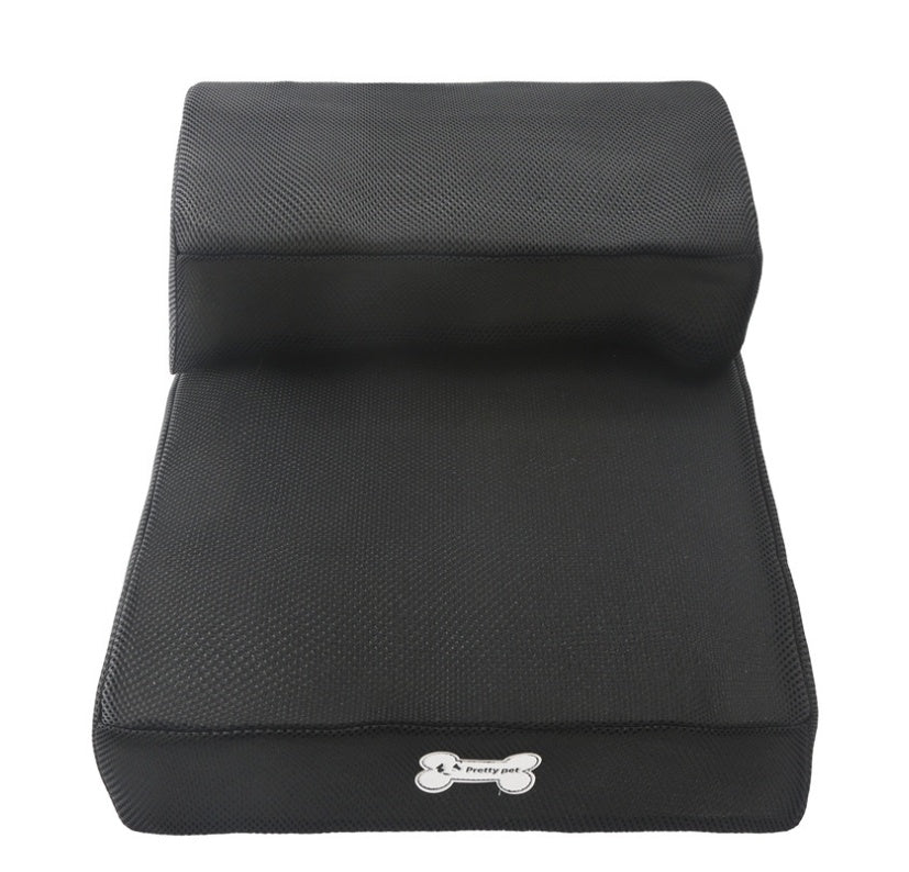 Portable Mesh Pet Stairs – Lightweight Dog & Cat Step Ladder