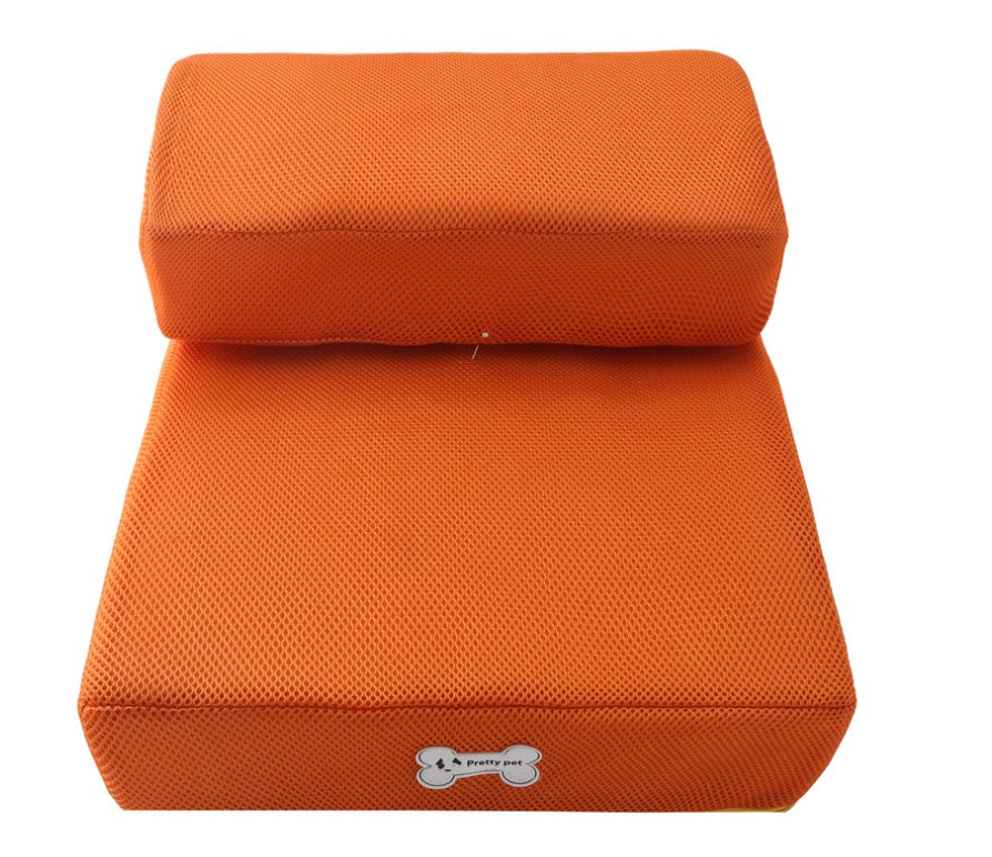 Portable Mesh Pet Stairs – Lightweight Dog & Cat Step Ladder