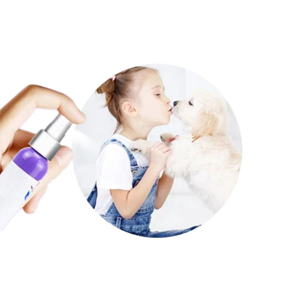 Pet Oral Spray – Brush-Free Dental Care for Dogs & Cats