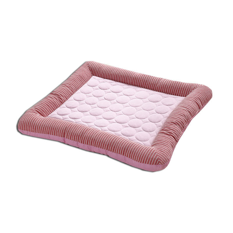 Self-Cooling Pet Mat – Washable Summer Bed Pad for Dogs & Cats (S/M/L)