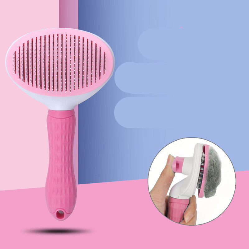 Self Cleaning Pet Hair Remover Brush