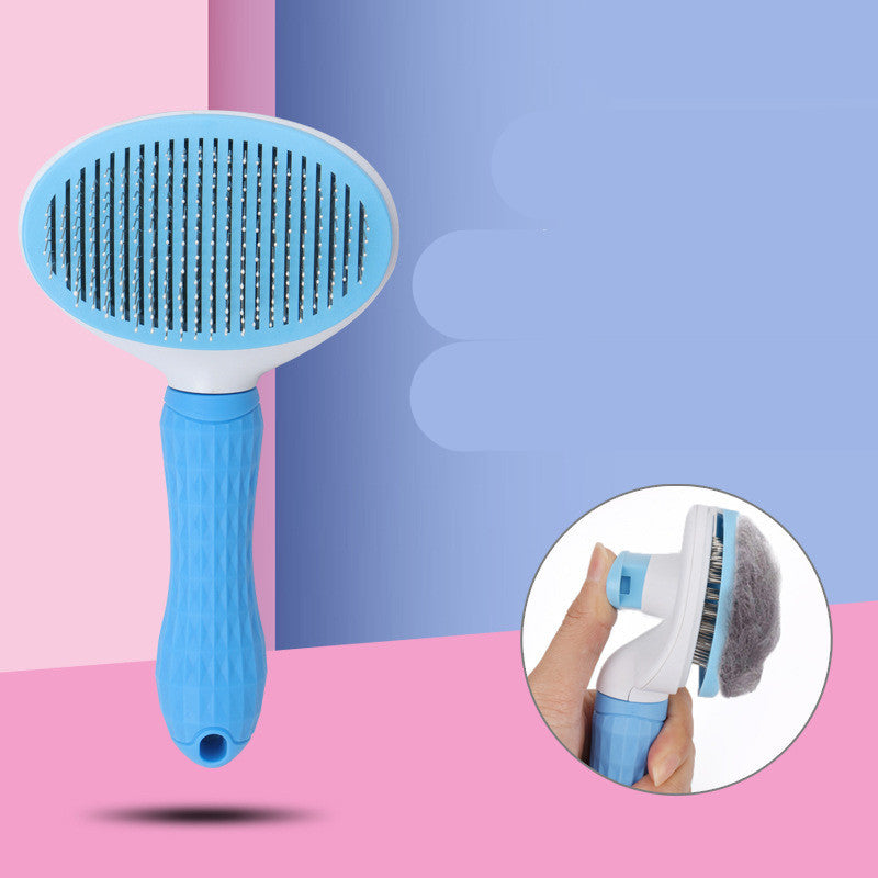 Self Cleaning Pet Hair Remover Brush