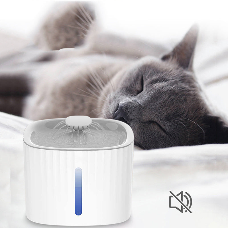 Automatic Pet Water Fountain – 3L USB Powered Dispenser for Dogs & Cats