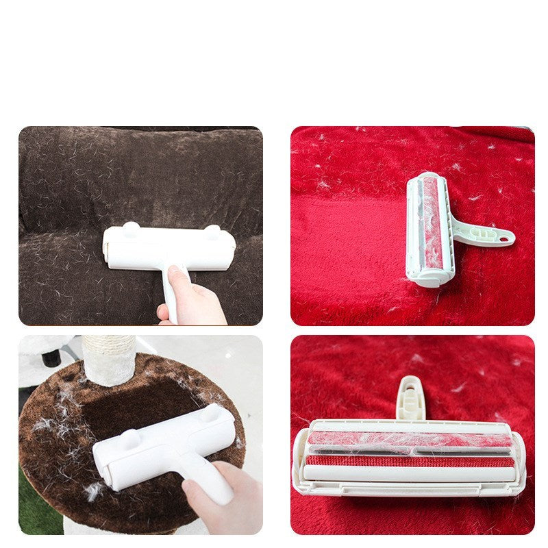 Reusable Pet Hair Remover Roller – Dog & Cat Fur Cleaner for Sofa, Bed, Carpet & Clothes