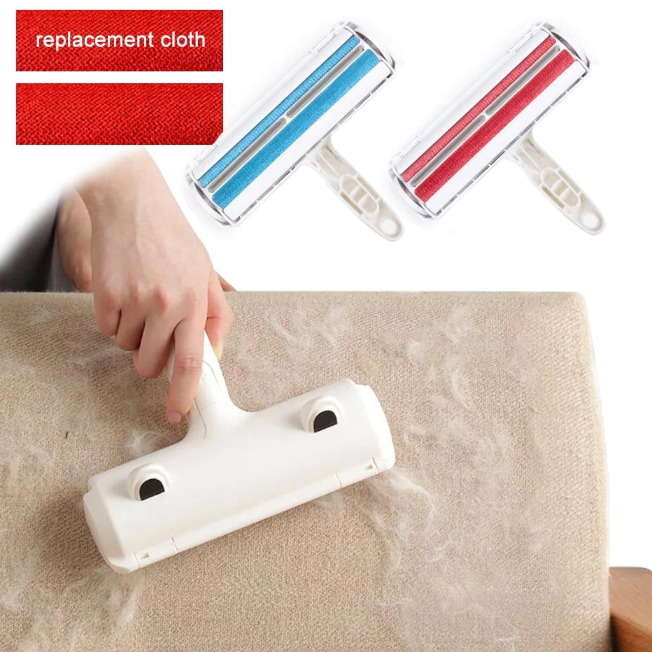 Reusable Pet Hair Remover Roller – Dog & Cat Fur Cleaner for Sofa, Bed, Carpet & Clothes