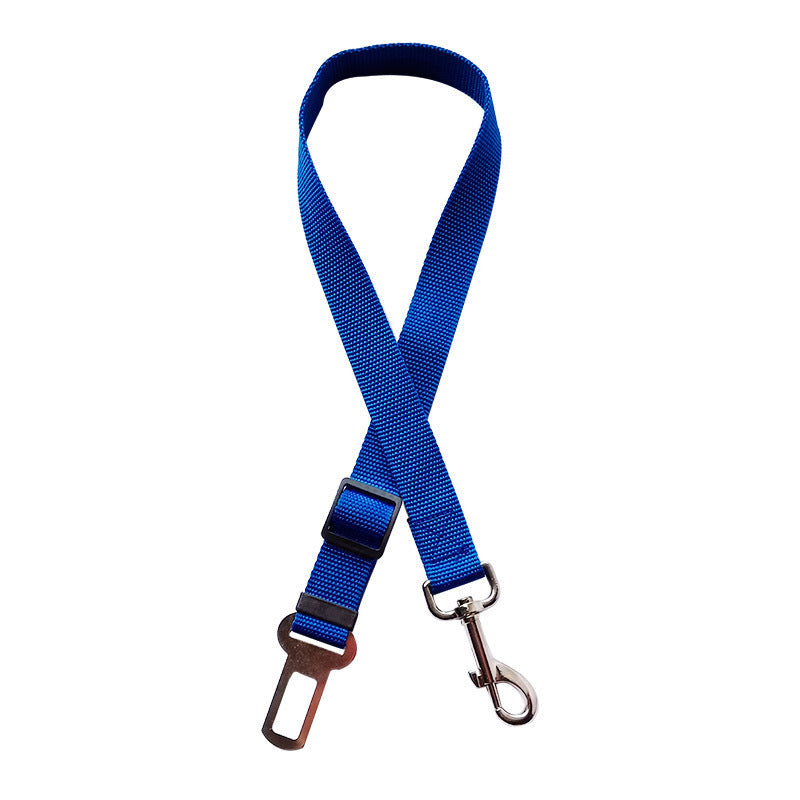 Adjustable Pet Car Seatbelt – Safety Harness for Dogs & Cats