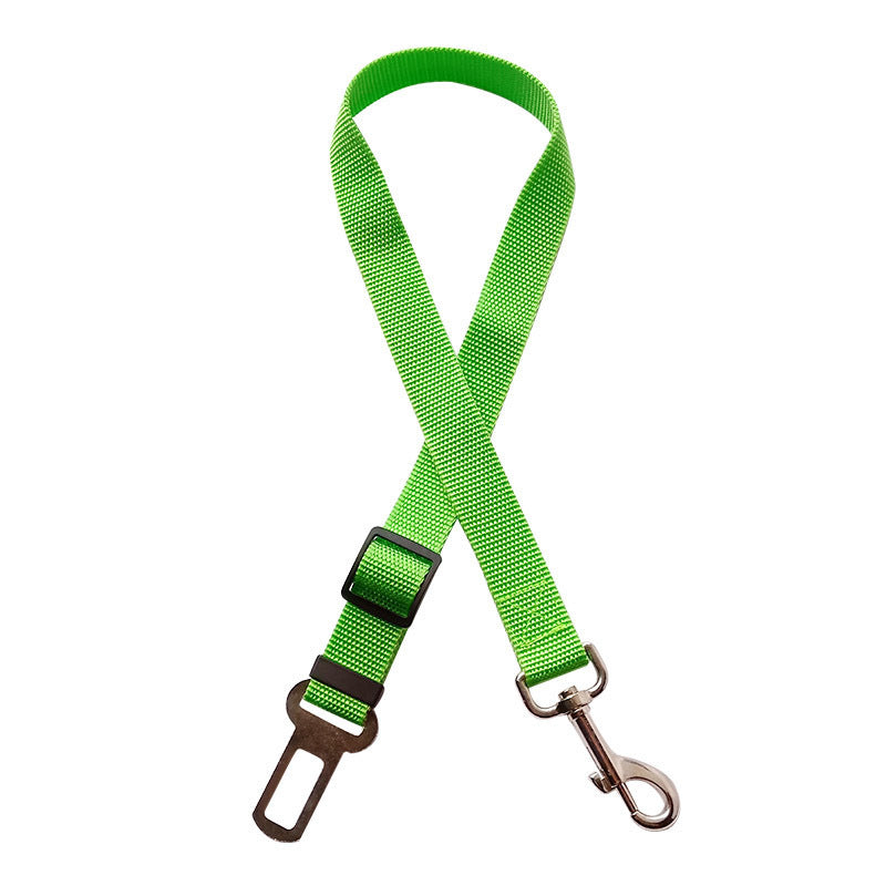 Adjustable Pet Car Seatbelt – Safety Harness for Dogs & Cats