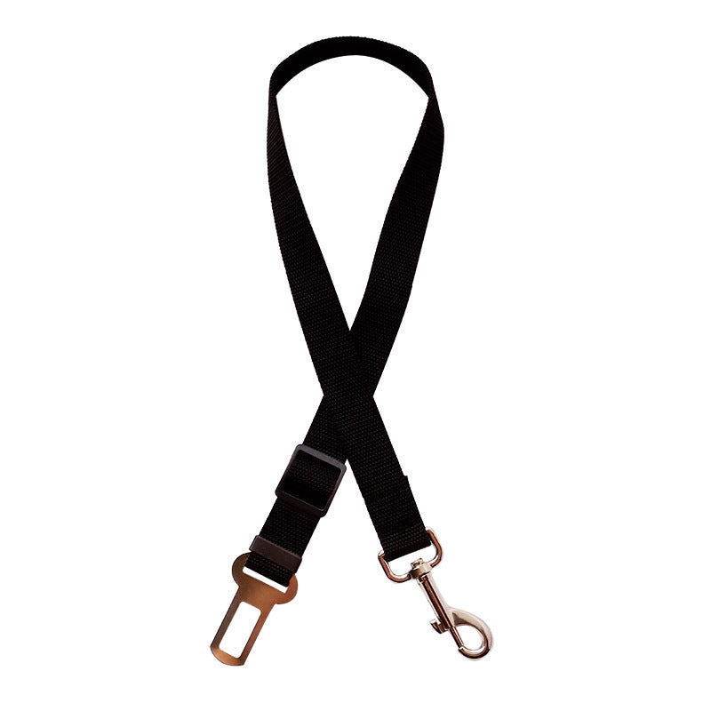 Adjustable Pet Car Seatbelt – Safety Harness for Dogs & Cats
