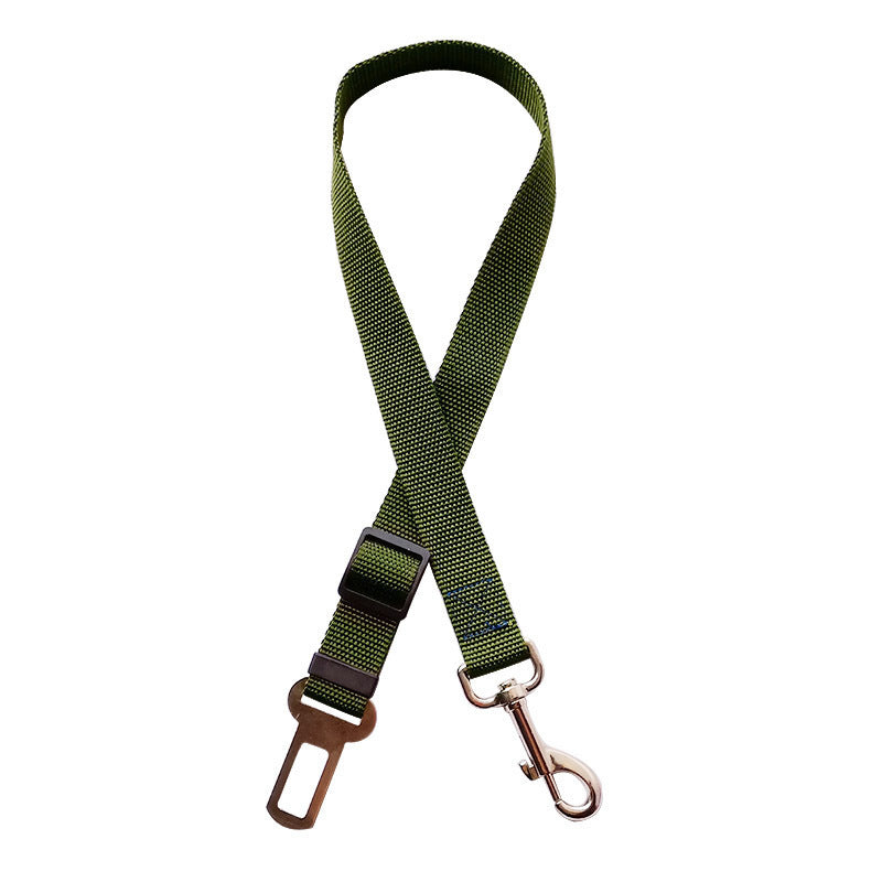 Adjustable Pet Car Seatbelt – Safety Harness for Dogs & Cats