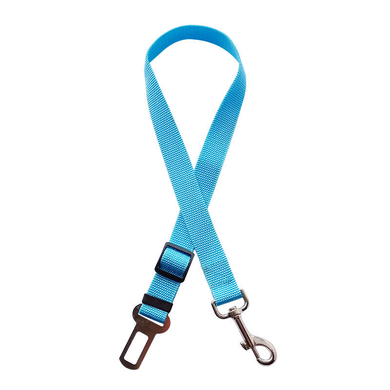 Adjustable Pet Car Seatbelt – Safety Harness for Dogs & Cats
