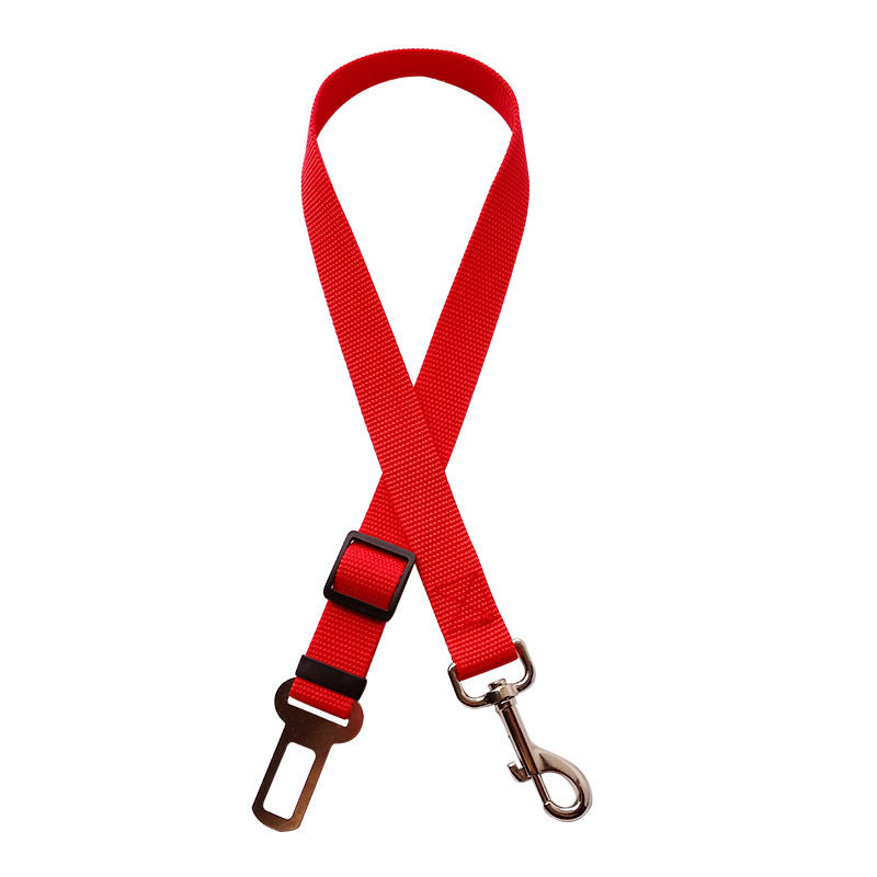 Adjustable Pet Car Seatbelt – Safety Harness for Dogs & Cats