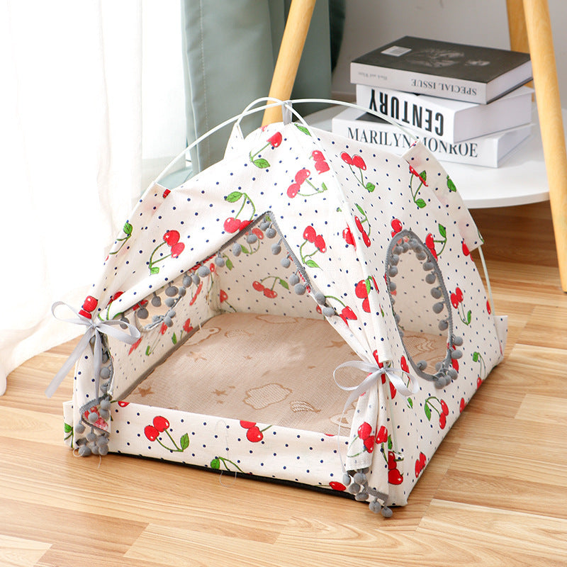 Portable Waterproof Pet House – Foldable Dog & Cat Bed (S–XL)