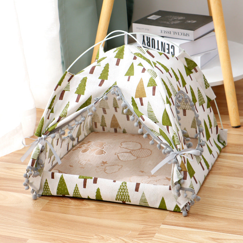 Portable Waterproof Pet House – Foldable Dog & Cat Bed (S–XL)