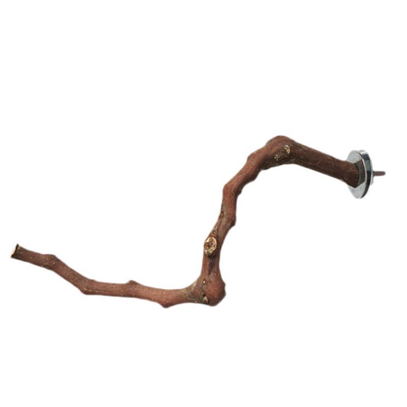 Natural Grape Wood Bird Perch – Unique Parrot & Cage Habitat