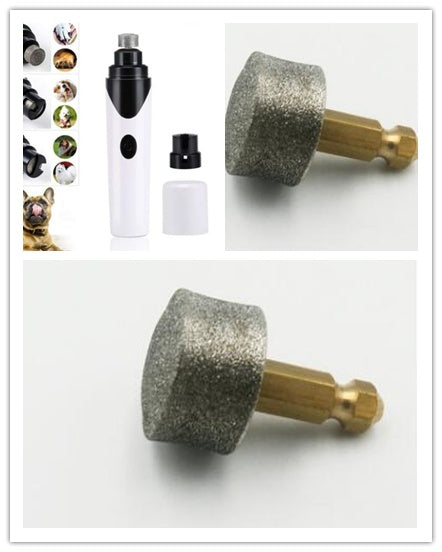 USB Rechargeable Pet Nail Grinder – Low Noise & Safe Grooming Tool for Dogs, Cats & Small Pets