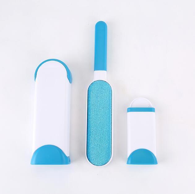 Reusable Pet Hair Remover with Self-Cleaning Base – Double-Sided Lint Brush