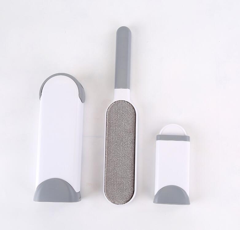 Reusable Pet Hair Remover with Self-Cleaning Base – Double-Sided Lint Brush