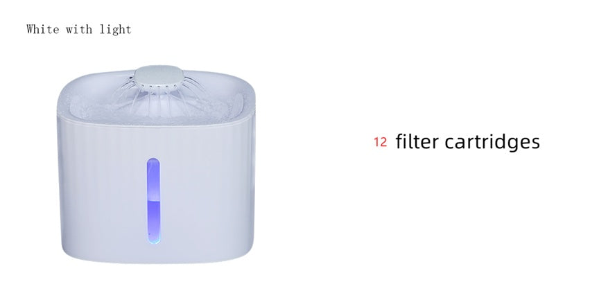 Automatic Pet Water Fountain – 3L USB Powered Dispenser for Dogs & Cats