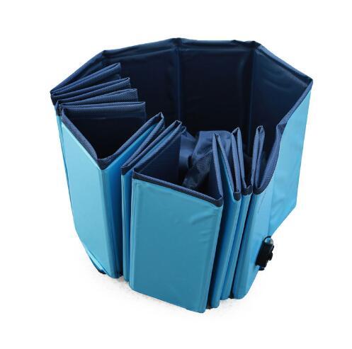 Foldable Dog Swimming Pool – Durable PVC Pet Bath Tub for Dogs, Kids & Outdoor Fun