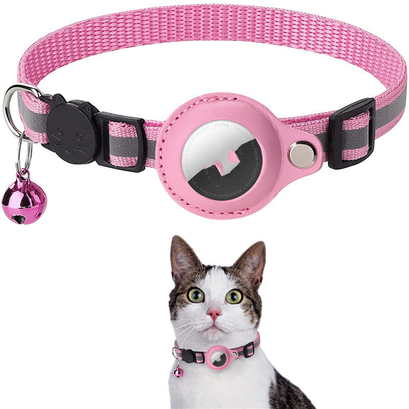 Solid Color Nylon Pet Collar – Adjustable Dog & Cat Collar (Multiple Colors)