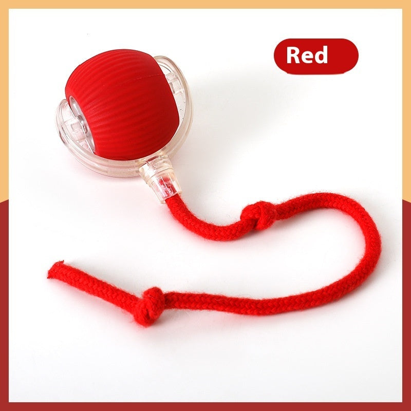 Interactive Magic Tail Cat Toy Ball – Auto Motion, Chirping & Plush Options