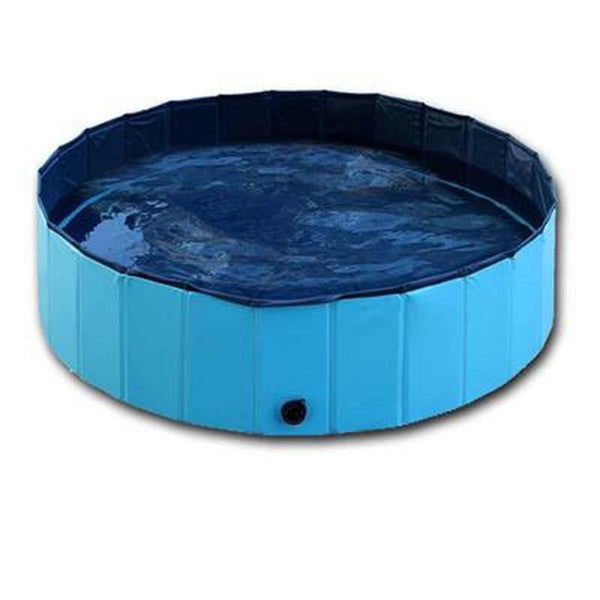 Foldable Dog Swimming Pool – Durable PVC Pet Bath Tub for Dogs, Kids & Outdoor Fun