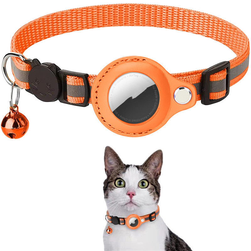 Solid Color Nylon Pet Collar – Adjustable Dog & Cat Collar (Multiple Colors)