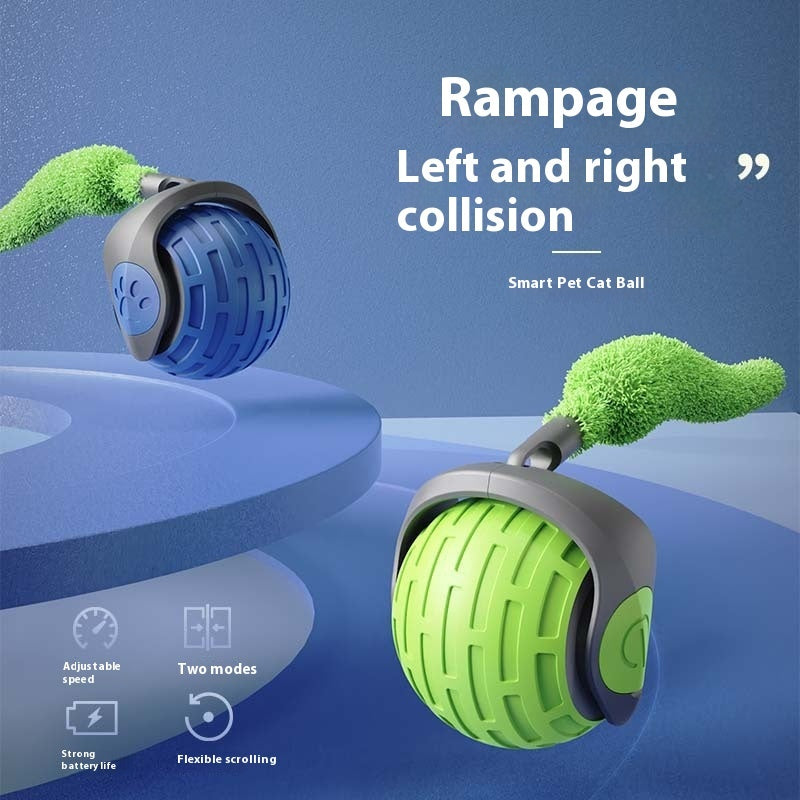 Interactive Pet Toy Ball – Smart, Plush & Tether Options