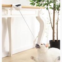 Interactive Electric Cat Toy with Rope & Real Fur Ball – Fun Play Ball for Cats
