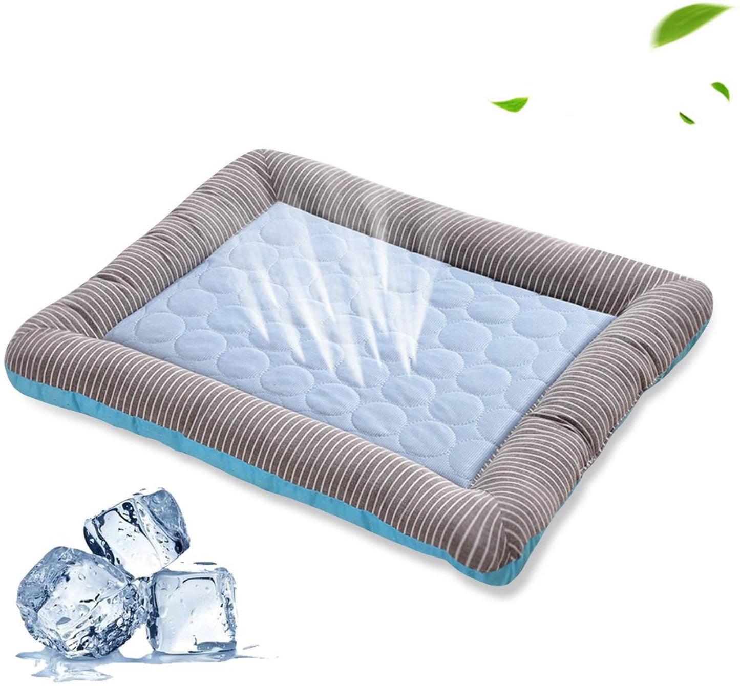 Self-Cooling Pet Mat – Washable Summer Bed Pad for Dogs & Cats (S/M/L)