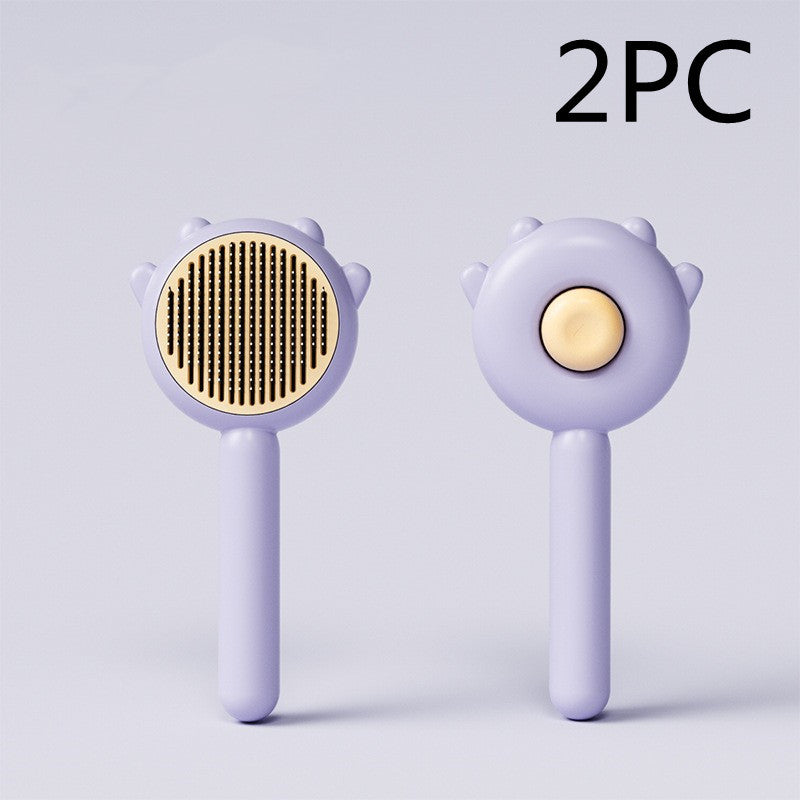 Pet Grooming Comb – Anti-Shedding Brush for Dogs & Cats