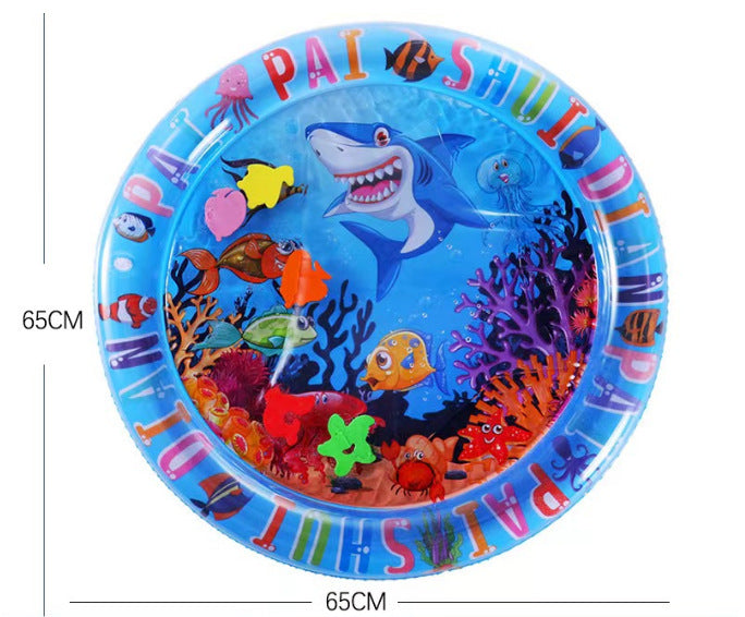 Inflatable Cat Water Playmat Bed – Cooling PVC Ice Pad with Fun Designs