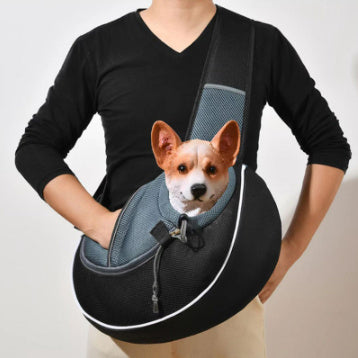 Portable Breathable Pet Carrier Bag – Safe & Comfortable Travel Backpack for Dogs & Cats
