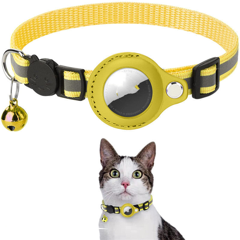 Solid Color Nylon Pet Collar – Adjustable Dog & Cat Collar (Multiple Colors)