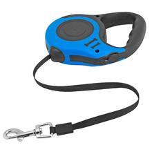 Retractable Pet Leash with One-Hand Lock – Durable Nylon Lead for Dogs & Cats