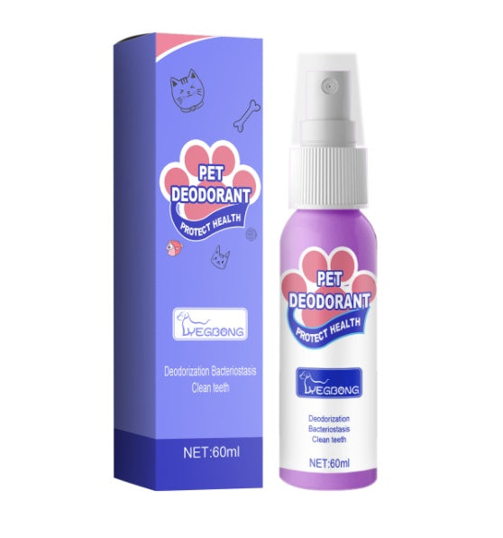 Pet Oral Spray – Brush-Free Dental Care for Dogs & Cats