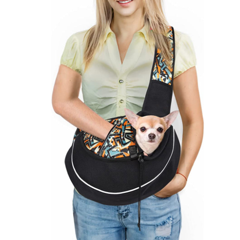 Portable Breathable Pet Carrier Bag – Safe & Comfortable Travel Backpack for Dogs & Cats