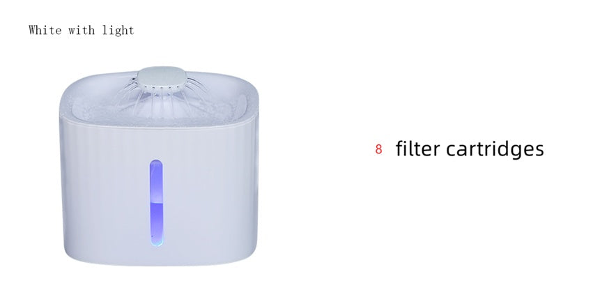 Automatic Pet Water Fountain – 3L USB Powered Dispenser for Dogs & Cats