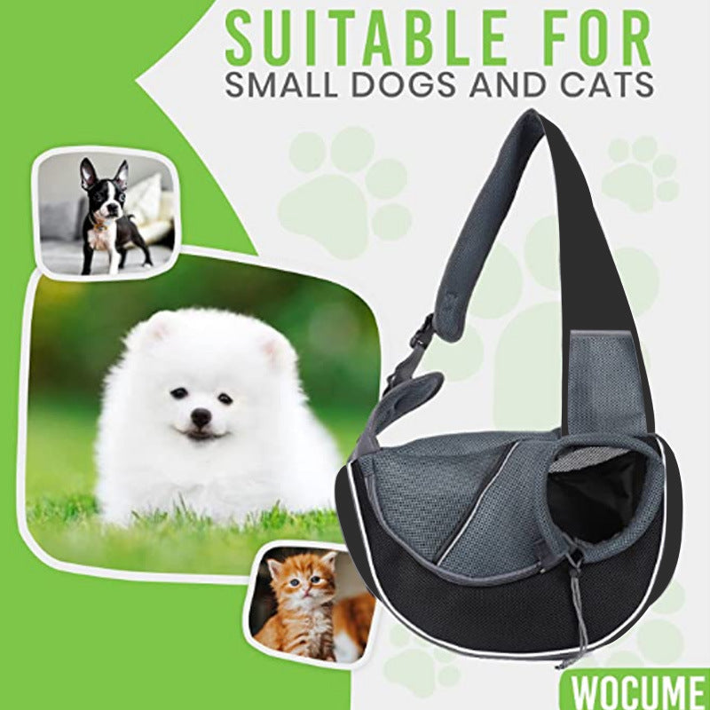 Portable Breathable Pet Carrier Bag – Safe & Comfortable Travel Backpack for Dogs & Cats