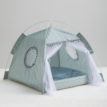 Portable Waterproof Pet House – Foldable Dog & Cat Bed (S–XL)