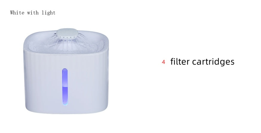 Automatic Pet Water Fountain – 3L USB Powered Dispenser for Dogs & Cats