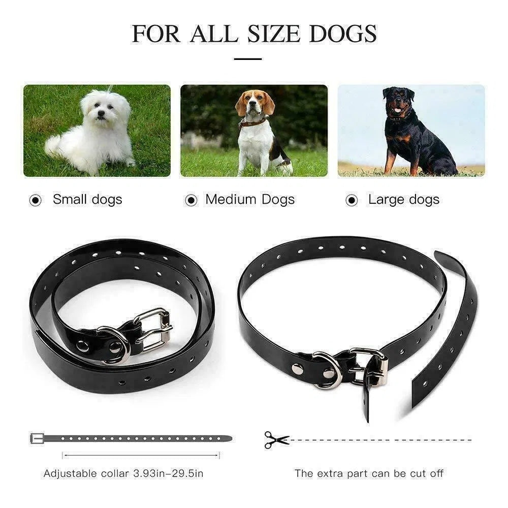 Digital Dog Training Collar Waterproof Rechargeable Remote Control Pet with LCD Display for All Size Shock Vibration Sound -3000 FT
