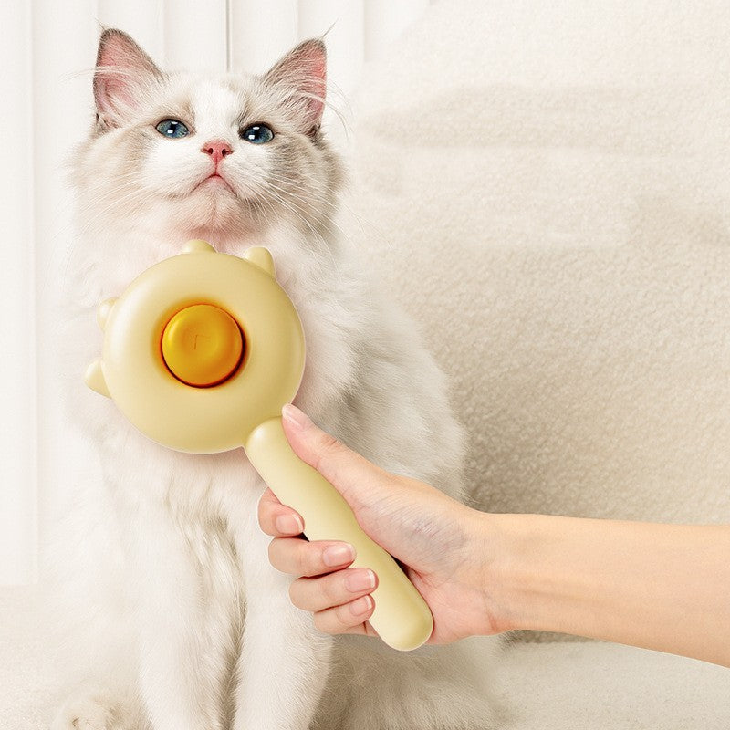 Pet Grooming Comb – Anti-Shedding Brush for Dogs & Cats