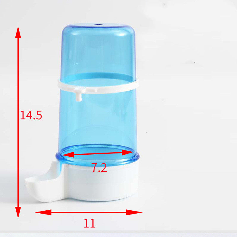 Automatic Bird Water Dispenser – Cage-Mounted Drinking Jug for Birds & Small Pets
