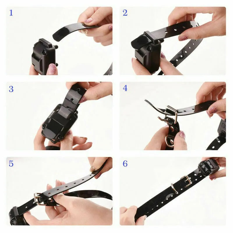 Digital Dog Training Collar Waterproof Rechargeable Remote Control Pet with LCD Display for All Size Shock Vibration Sound -3000 FT