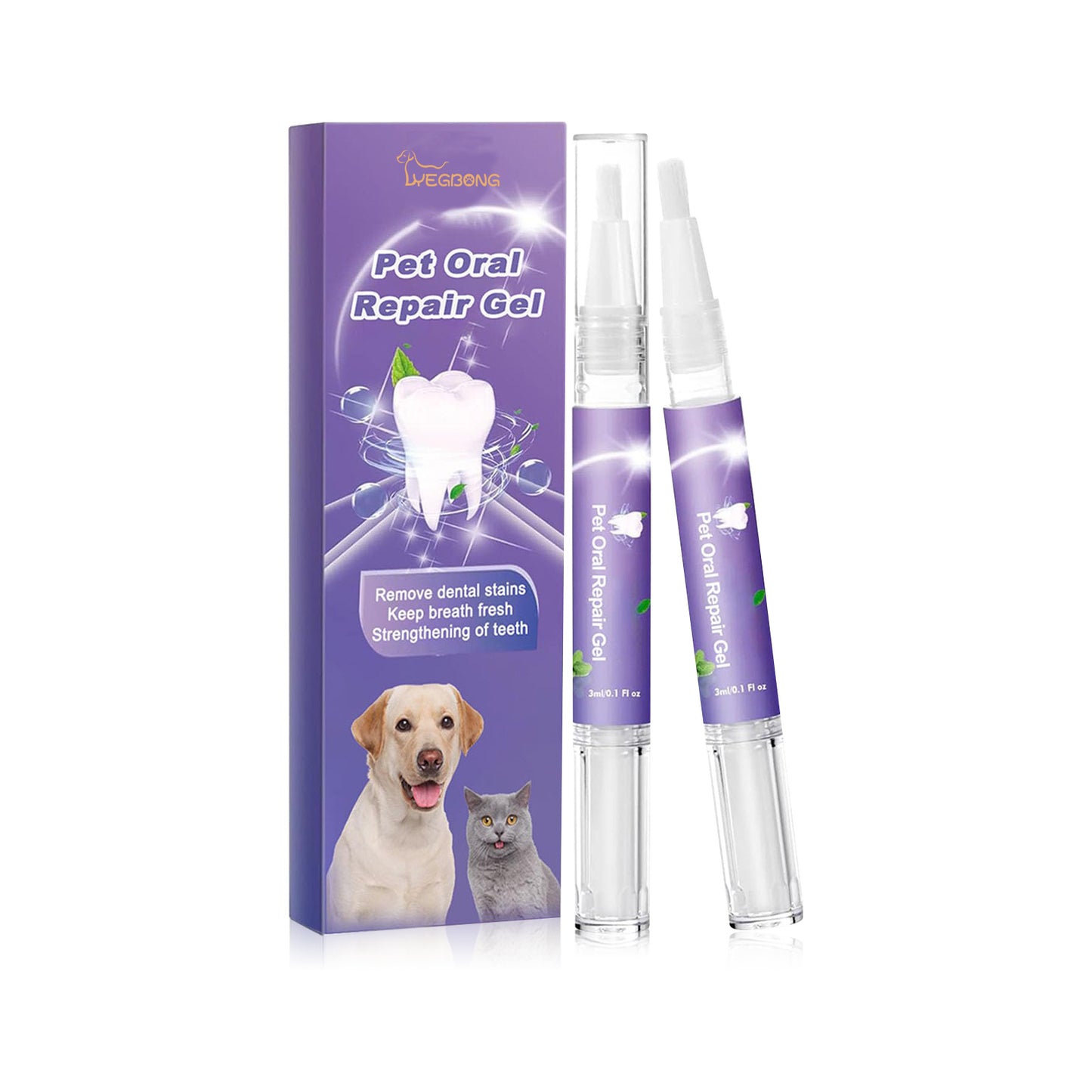 Pet Mouth Repair Gel – Oral Care for Dogs & Cats (3ml)