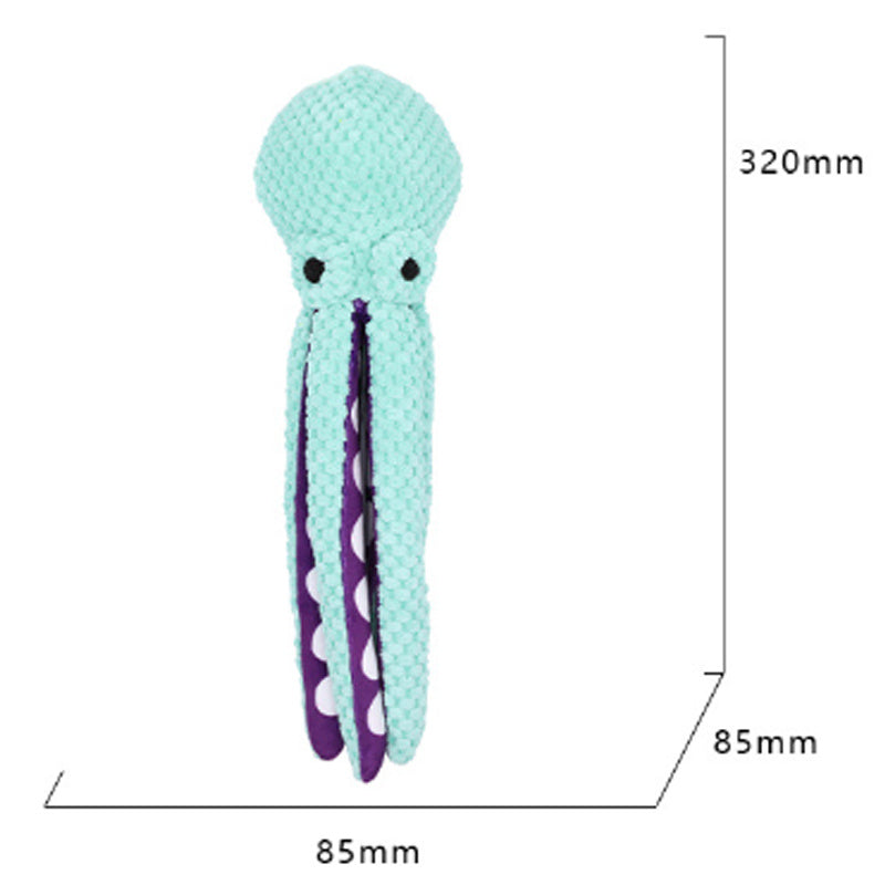 Plush Squeaky Dog Toy – Durable Chew & Fetch Playmate for Small to Large Dogs